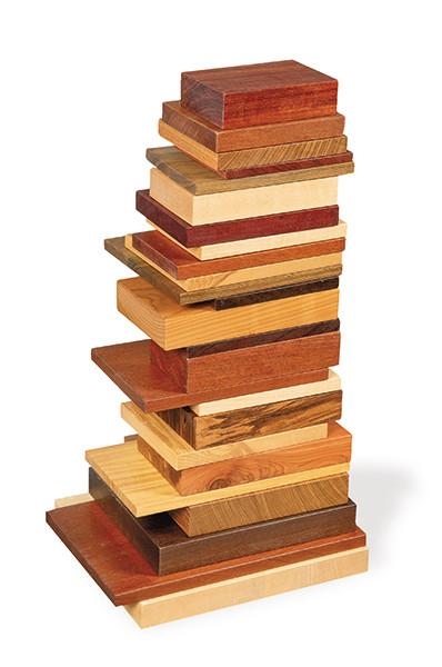 Artwork by Aleksandra Mir, Terenci (Local Library), Made of Instalación de 25 tablas de diferentes tipos de madera barnizadas