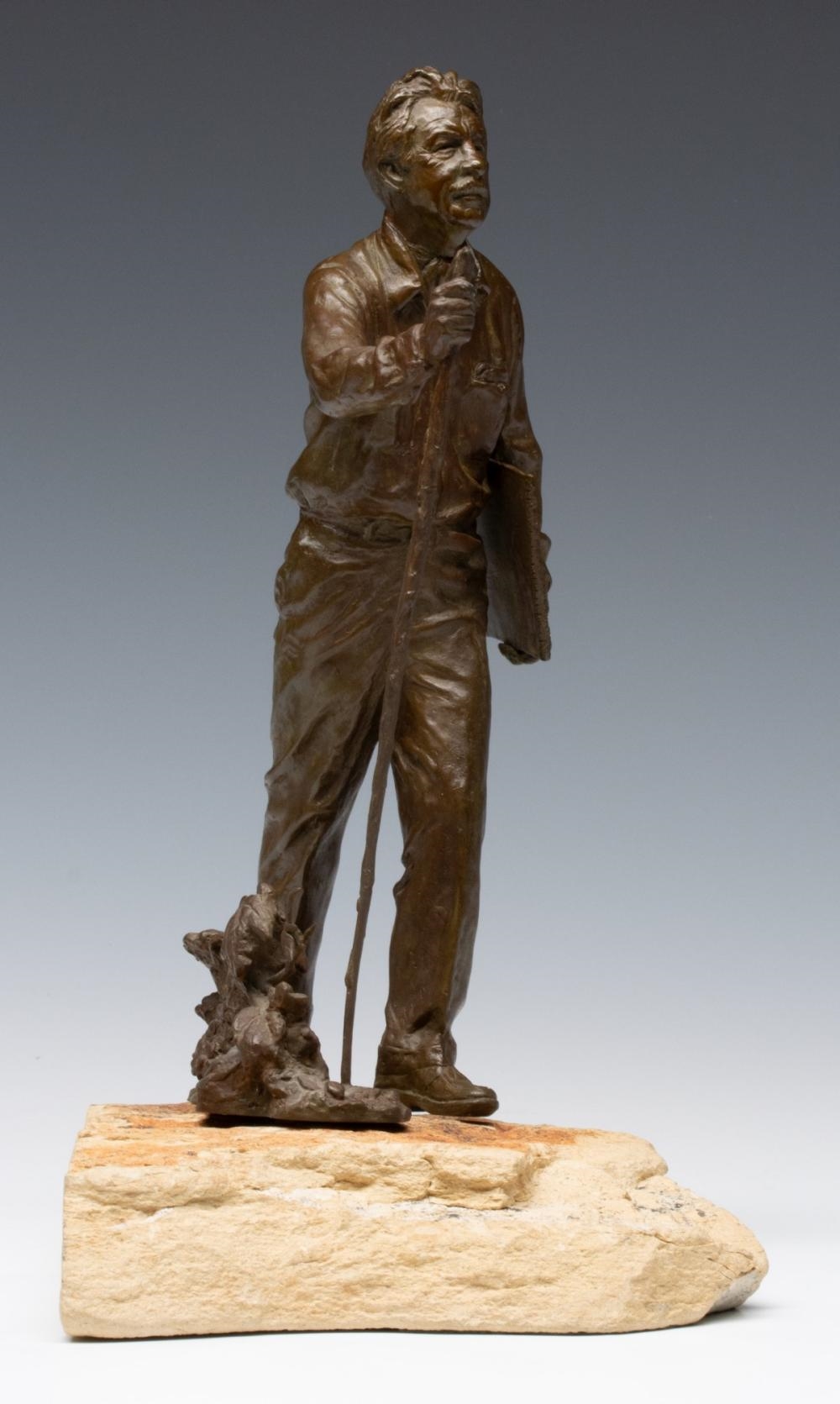 Charles Banks Wilson | A RARE VARIANT BRONZE: TOM BENTON BY CHARLES B ...
