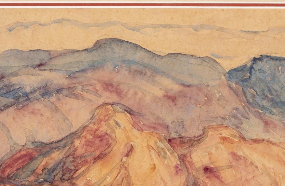 Artwork by Birger Sandzén, Untitled, Made of Watercolor