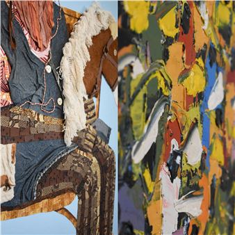 Ablade Glover & Michael Gah: Textiles - Christopher Moller Gallery