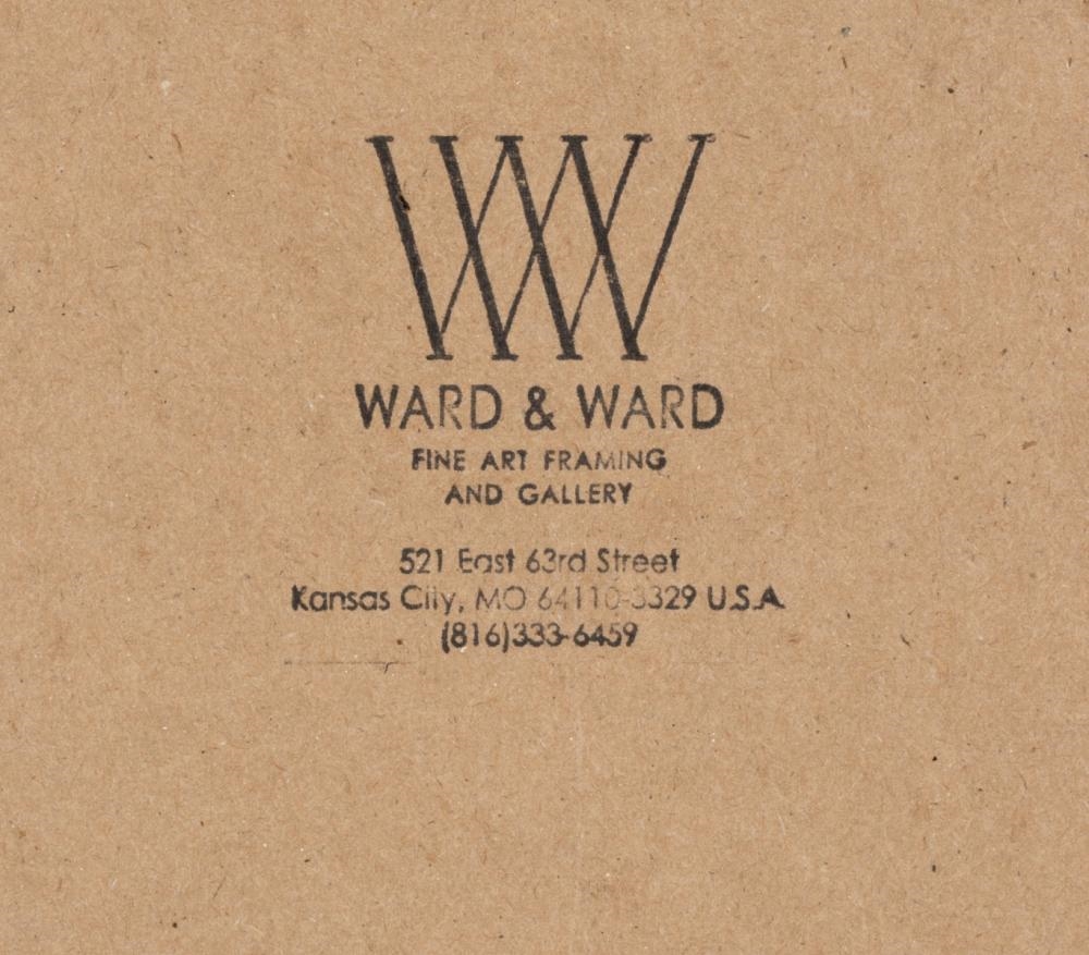 Artwork by Birger Sandzén, Colorado Stream, Made of Linocut