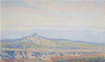 Western Kansas Late Evening - Birger Sandzén