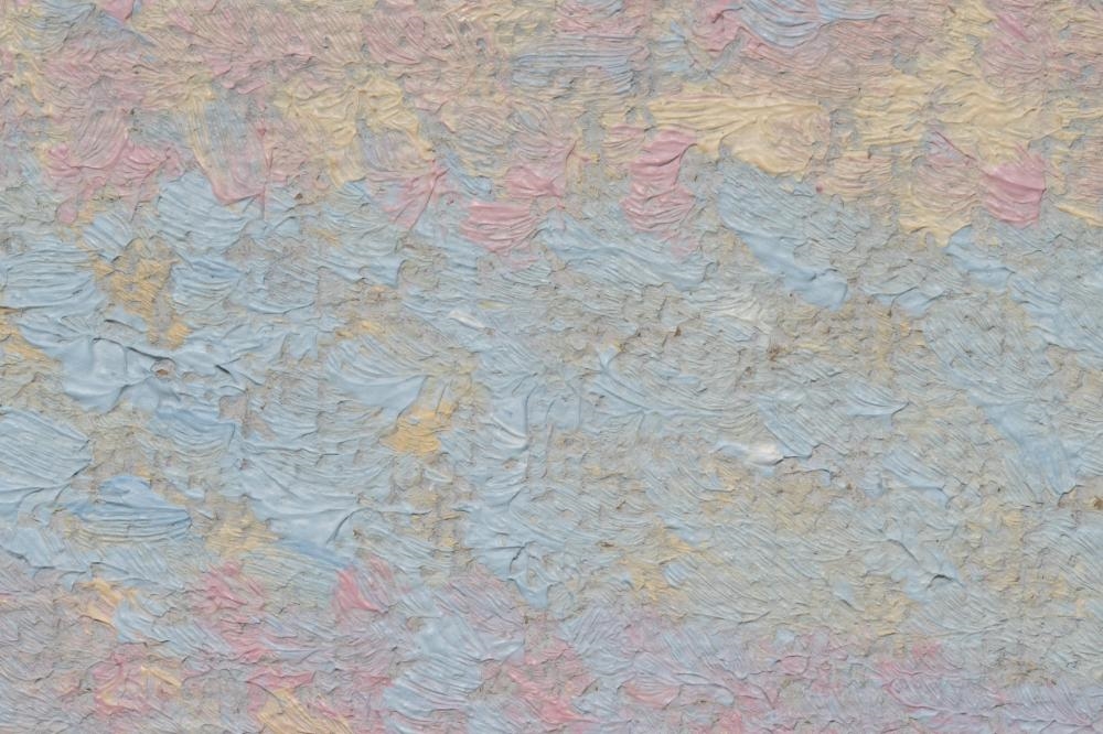 Artwork by Birger Sandzén, Western Kansas Late Evening, Made of Oil On Canvas