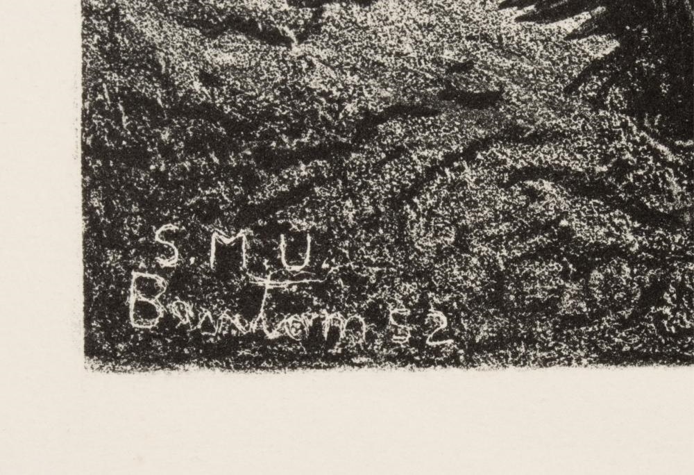 Artwork by Thomas Hart Benton‏, West Texas, Made of Lithograph