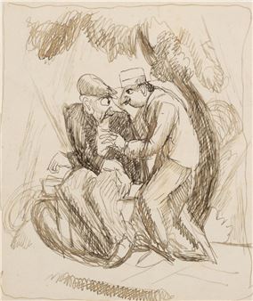 The Park Bench, Paris