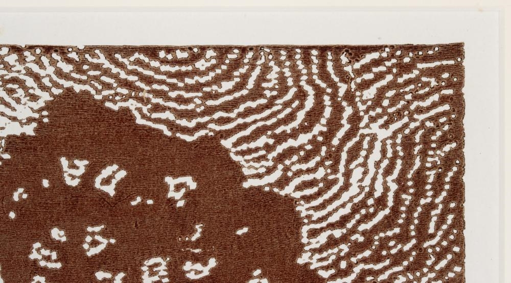 Artwork by Birger Sandzén, Nocturne, Made of Woodblock