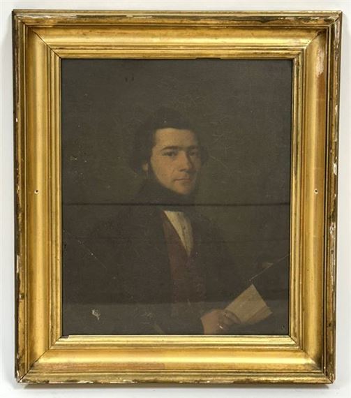 French School | Portrait of a man of letters (Circa 1835) | MutualArt