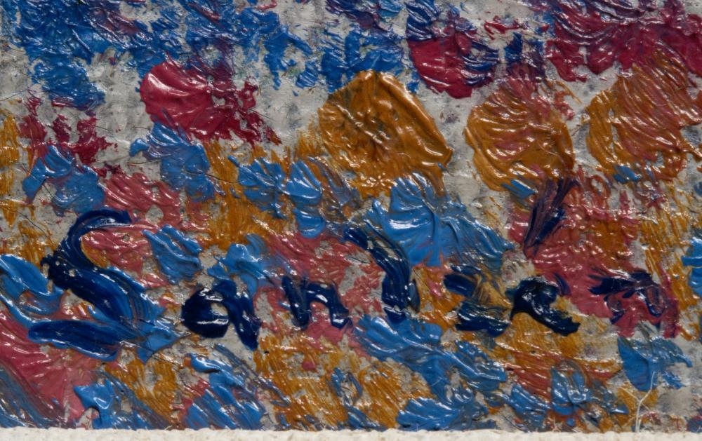 Artwork by Birger Sandzén, Western Kansas Late Evening, Made of Oil On Canvas