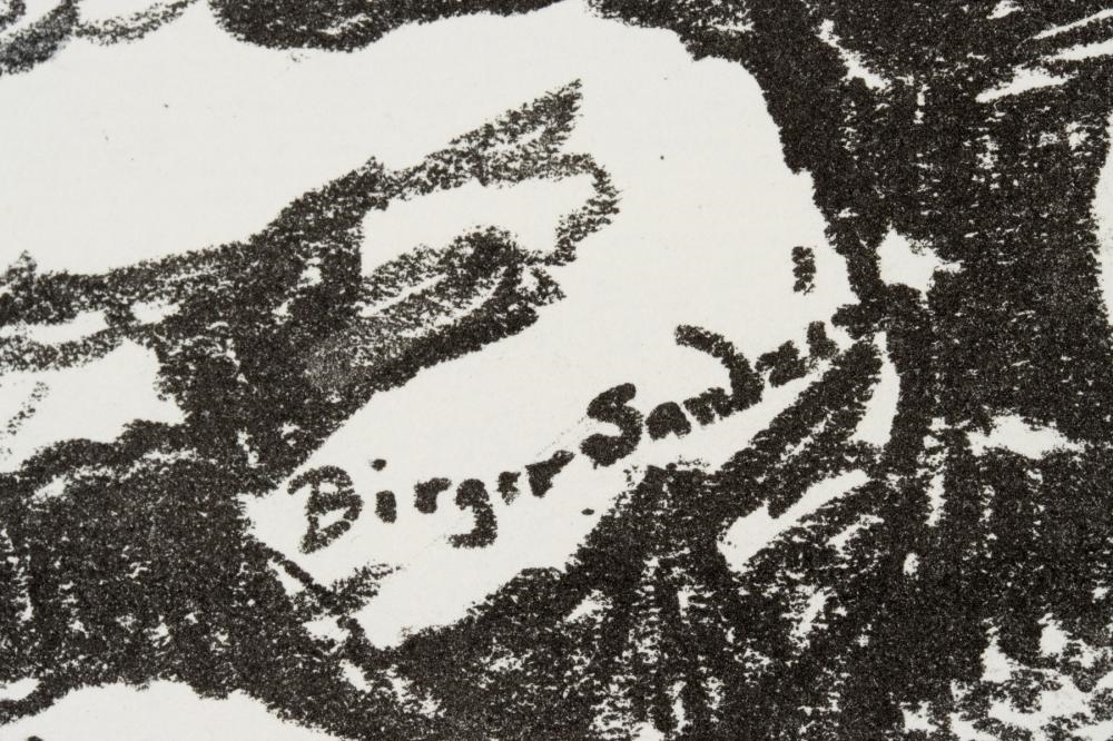 Artwork by Birger Sandzén, Hilltop, Made of Lithograph