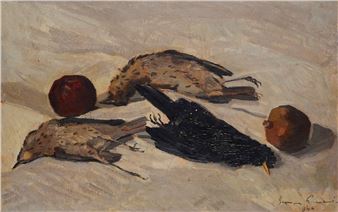 Natura morta con uccelli - Beppe Guzzi