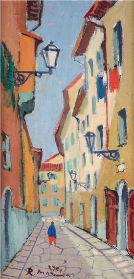 Via dei Vellutini by Rodolfo Marma, 1981