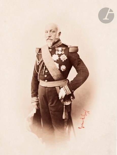 Artwork by Gustave le Gray, Memories of the Châlons camp to General Manèque, Made of Albumen Prints From Collodion Glass Negatives