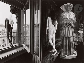 Untitled [Women with Statues