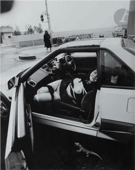 Untitled [Bondage - Woman in a Car