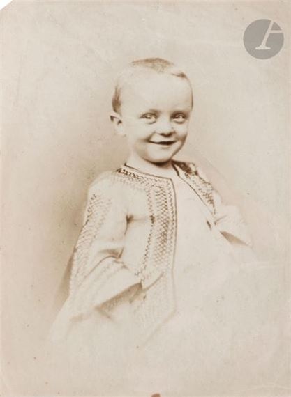 Paul Nadar as a child by Gaspard-Félix  Tournachon, c. 1858