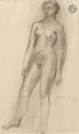 Standing female nude - Germaine Richier