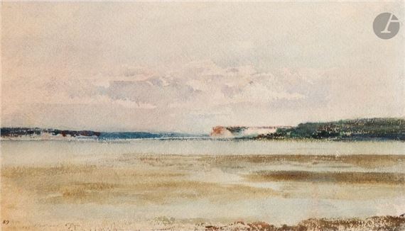 Seine Estuary, Honfleur - Narcisse Berchère
