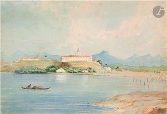 View of a convent in Latin America