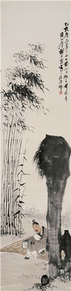 Scholar Resting, 1935 by Xie Ji'an, 1935