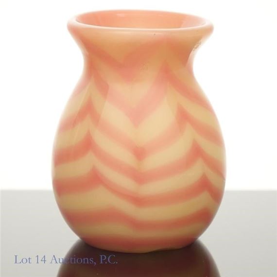 Charles Lotton Miniature Glass Art Vase