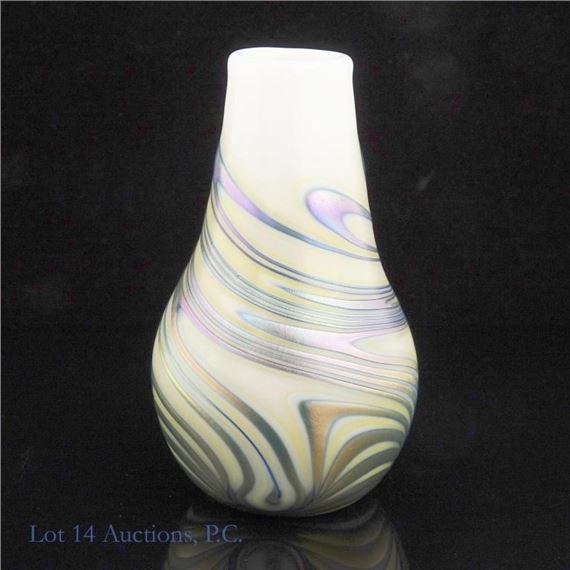 Miniature Glass Art Vase