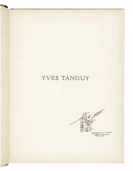 Yves Tanguy par André Breton. New York : Pierre Matisse éditions, 1946. - Yves Tanguy