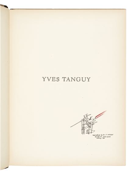 Yves Tanguy par André Breton. New York : Pierre Matisse éditions, 1946. - Yves Tanguy