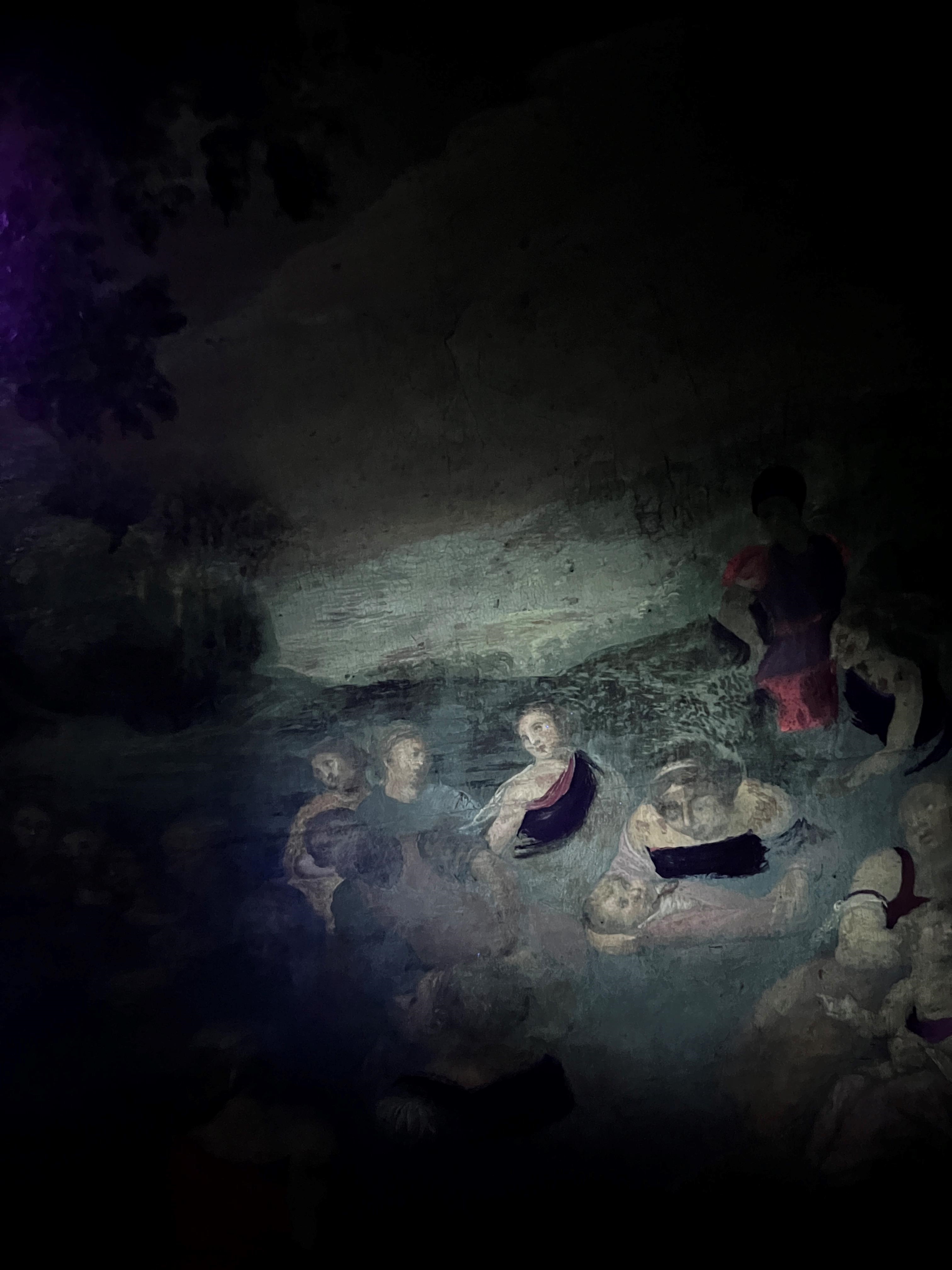 Artwork by Otto van Veen, St John the Baptist preaching in the wilderness, Made of Oil On Panel