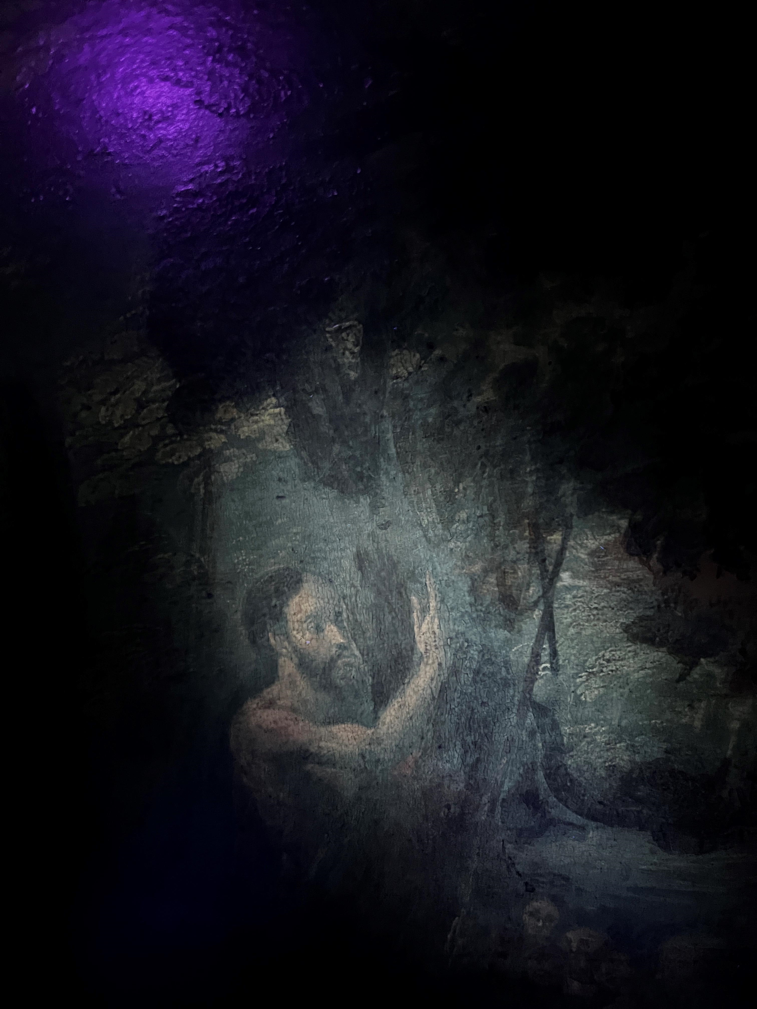 Artwork by Otto van Veen, St John the Baptist preaching in the wilderness, Made of Oil On Panel