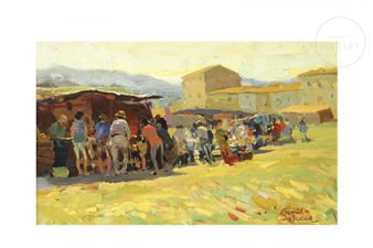 Mercat d'Albarracín - Vicent Benito Botella