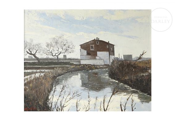 Canal a contraluz by Nicolás Forteza