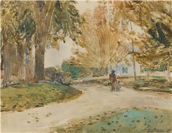 New England Village Street