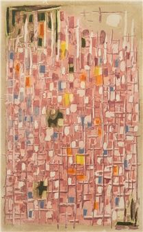 Abstract composition - Roger Bissière