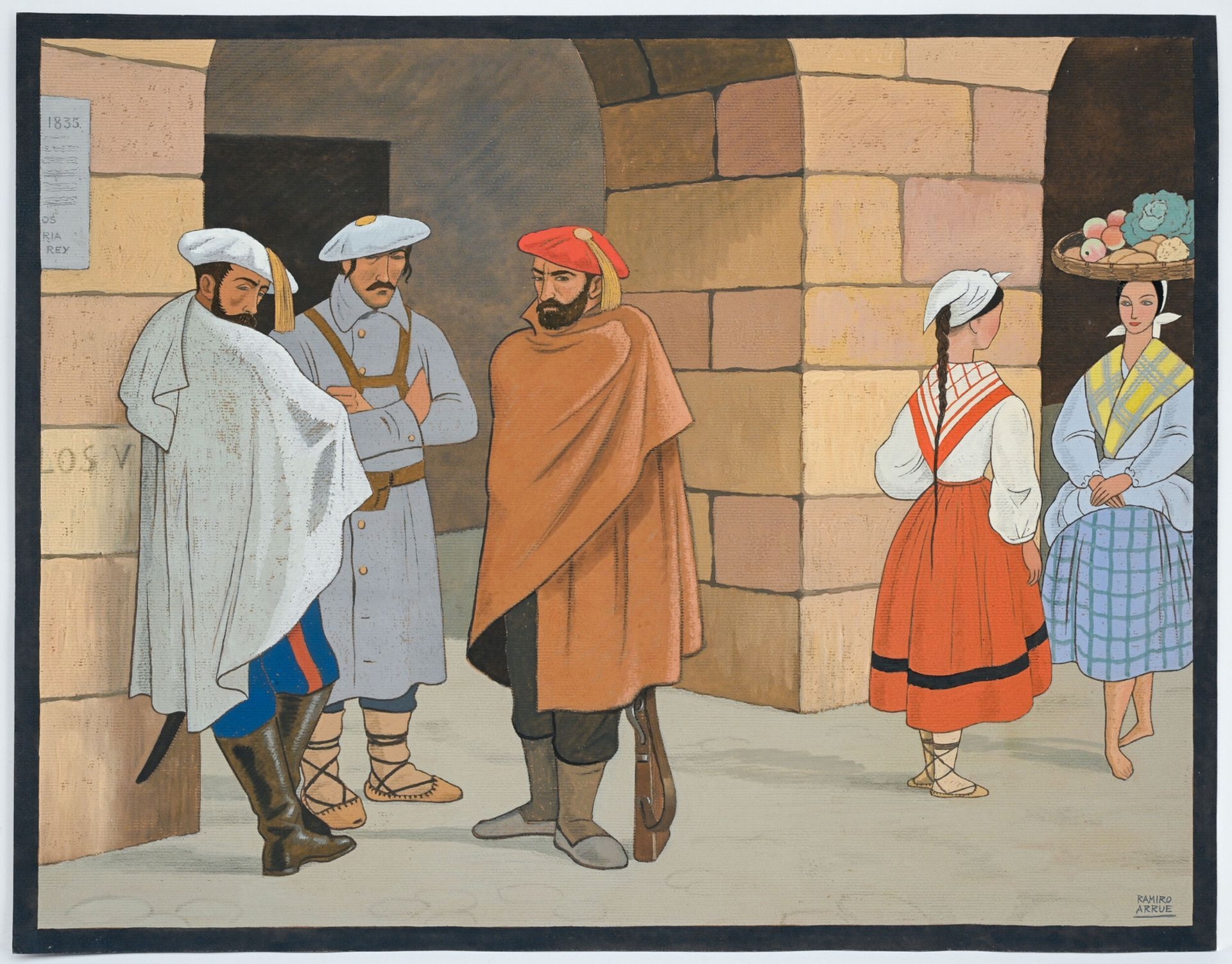 Ramiro Arrue | Time of the Carlists | MutualArt