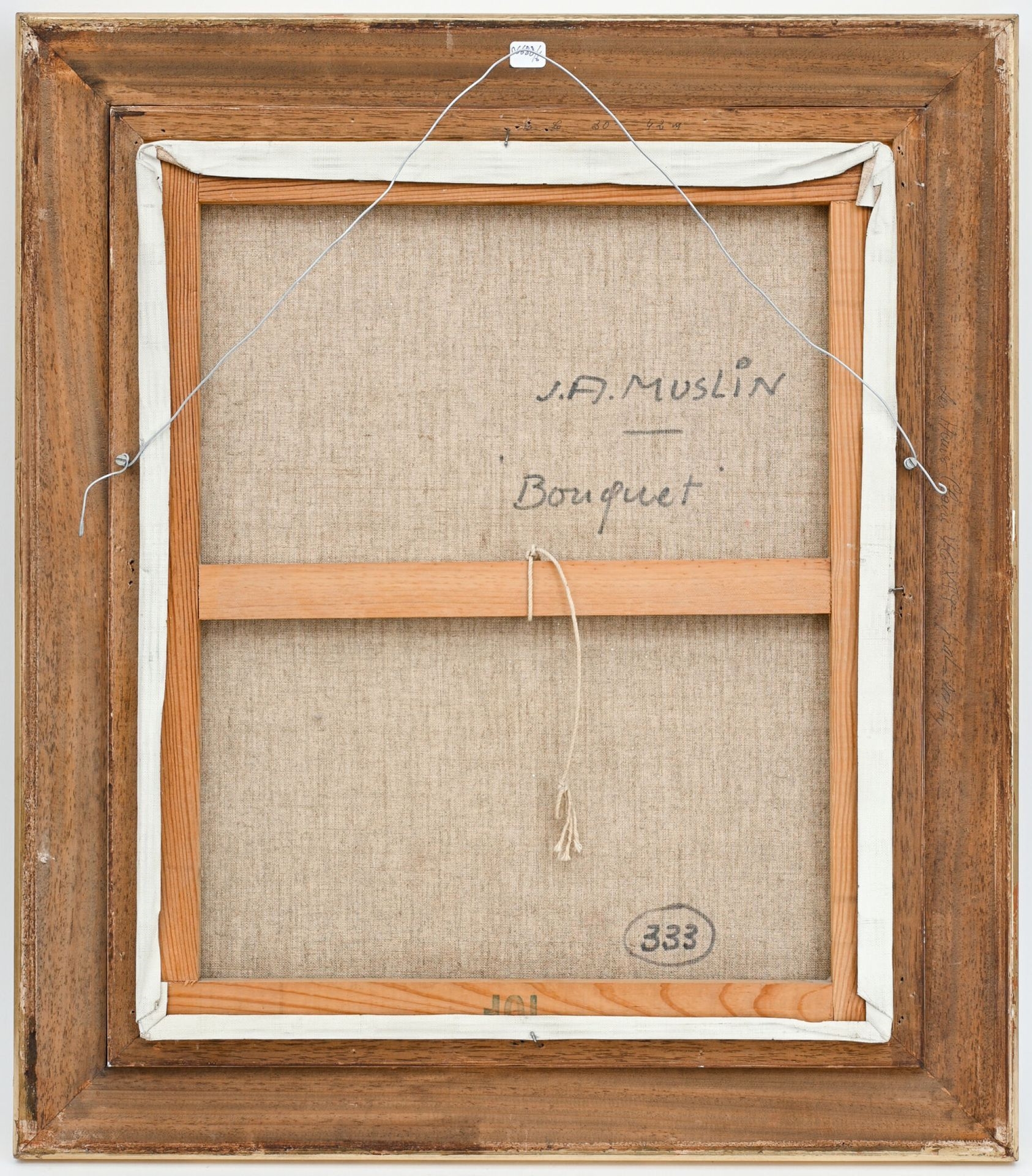 Artwork by Joseph A. Muslin, Bouquet, Made of Oil On Canvas