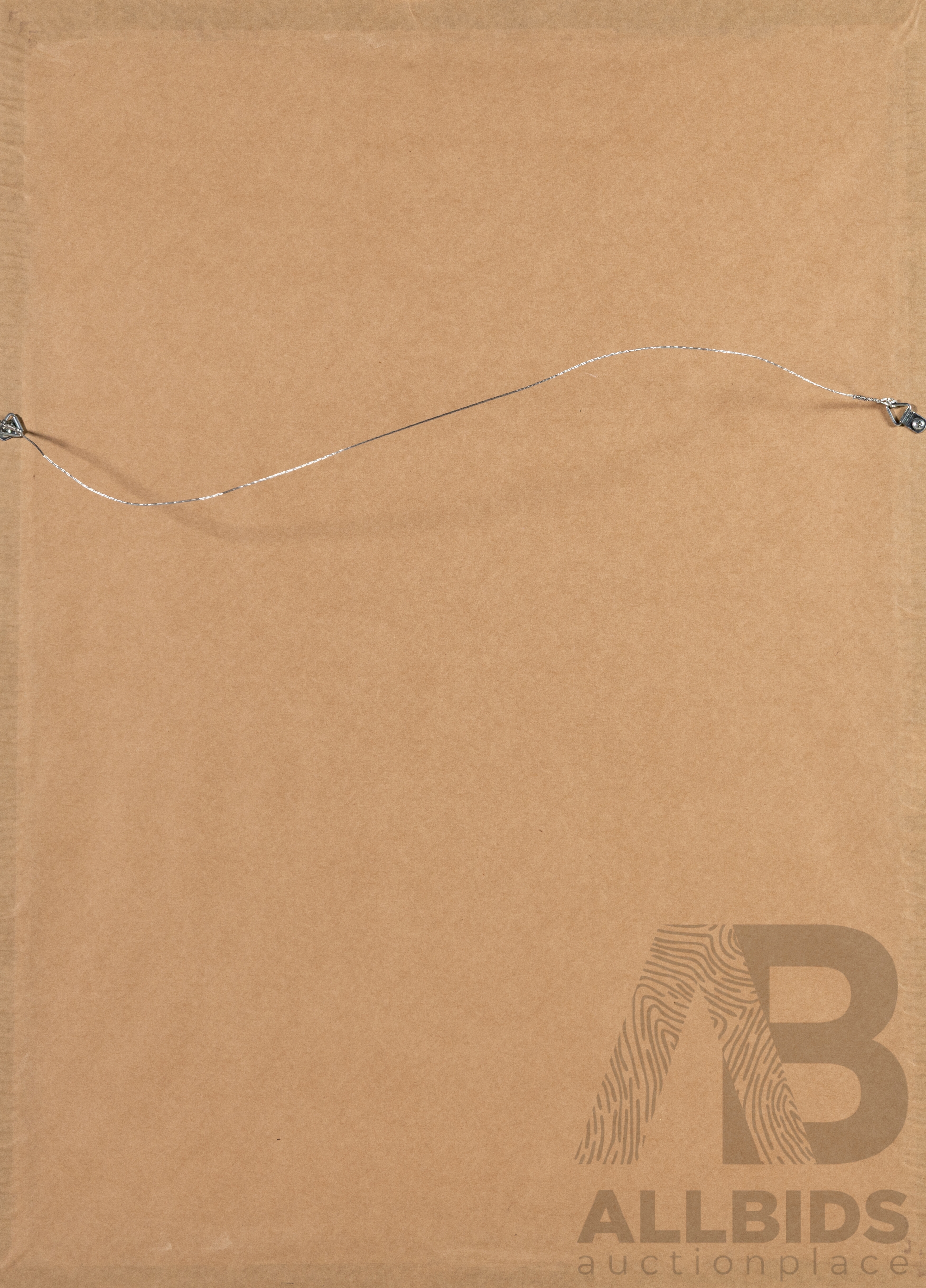 Artwork by Keith Haring, Absolute Vodka, Made of Reproduction Colour Print on Canvas