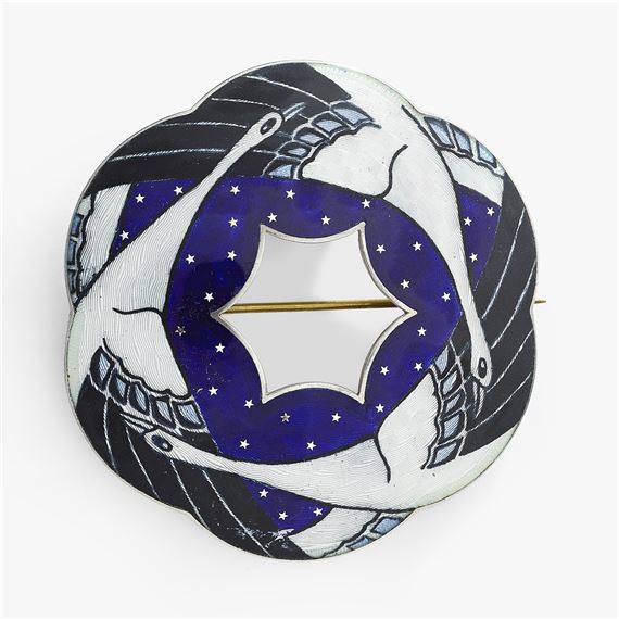 Brosje by Gustav Gaudernack