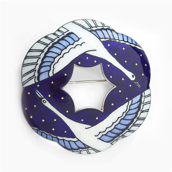 Brosje by Gustav Gaudernack