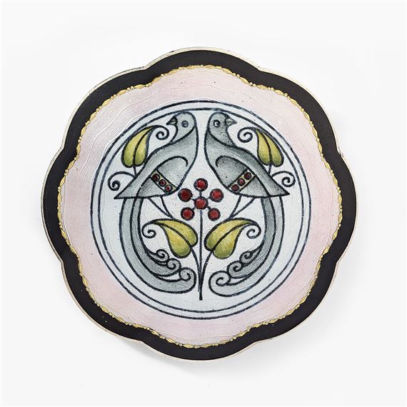 Brosje by Gustav Gaudernack, 1910-14