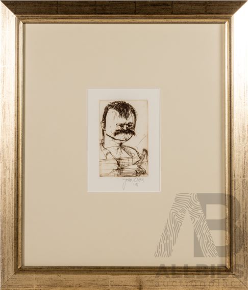 Portrait of Robert Littlewood - John Olsen