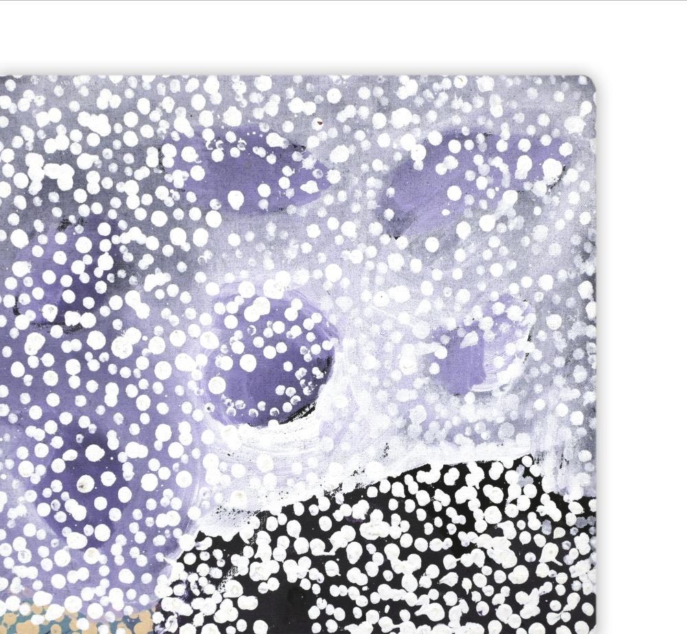 Artwork by Bugai Whyoulter Purungu, Minyi Puru, Made of Acrylic On Linen