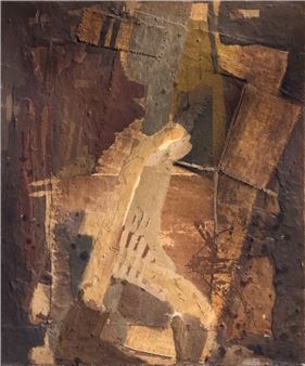 Absztrakt kompozíció - Ferenc Kis Tóth