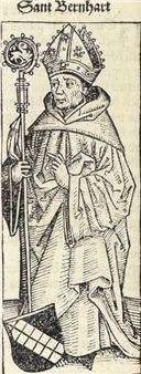 Szent Bernard - Michael Wolgemut