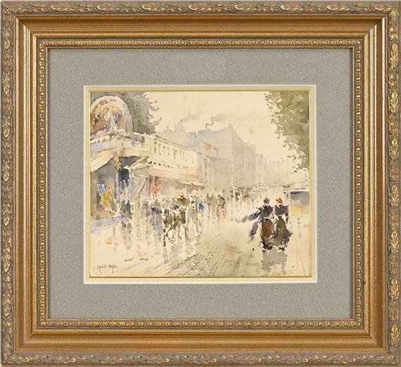 Les Boulevards animés - Francis Garat