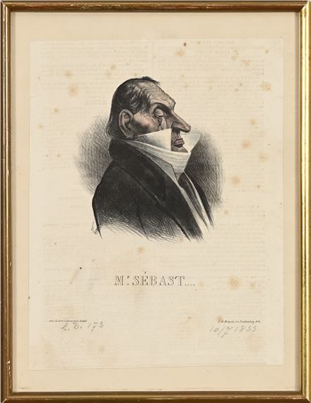 Trois illustrations / caricatures - Honoré Daumier