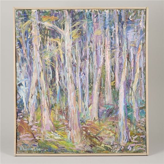 oil painting Birgitta Lindh Le - Birgitta Lindh Lewin