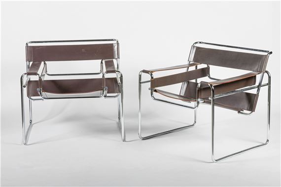 Trois fauteuils B3 ou Wassily - Marcel Breuer