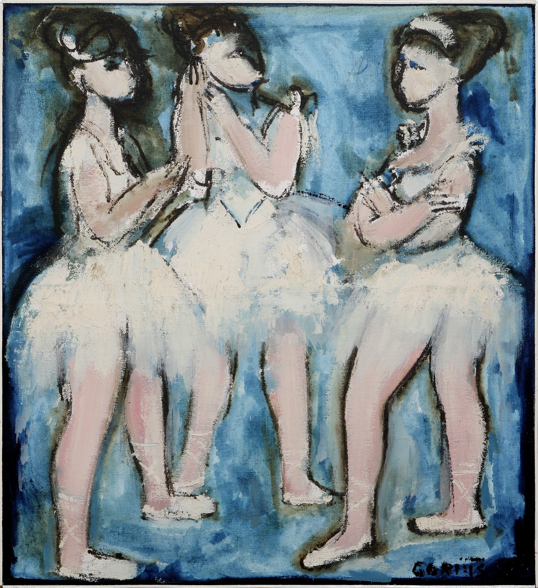 Wolfgang Gorius | Drei Ballerinen | MutualArt