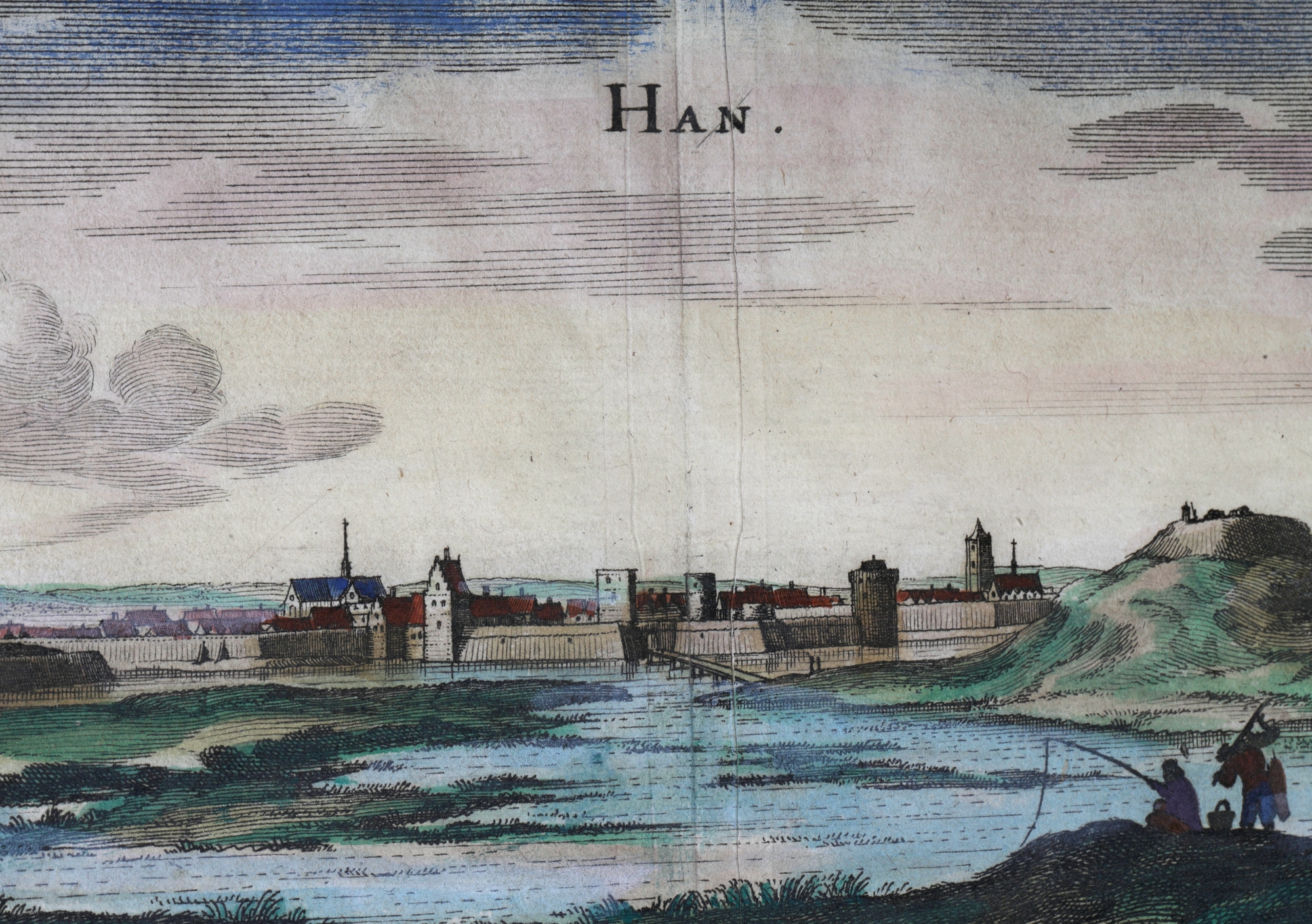 Johan Peeters | altkolorierter Kupferstich von Johan Peeters (1624-1677 ...