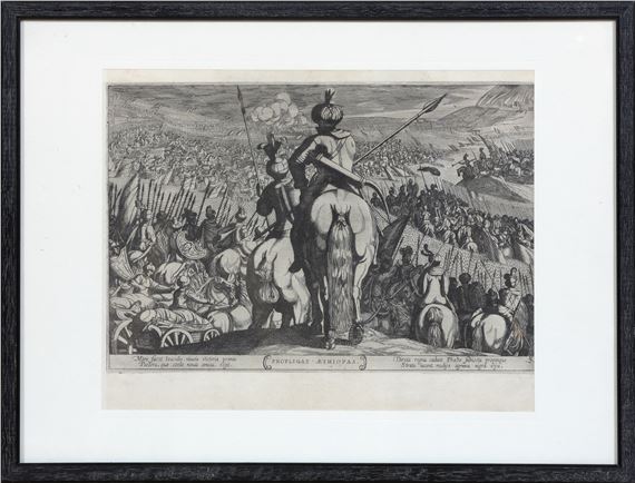 Profligat Aethiopas (Die Niederlage der Äthiopier - Antonio Tempesta